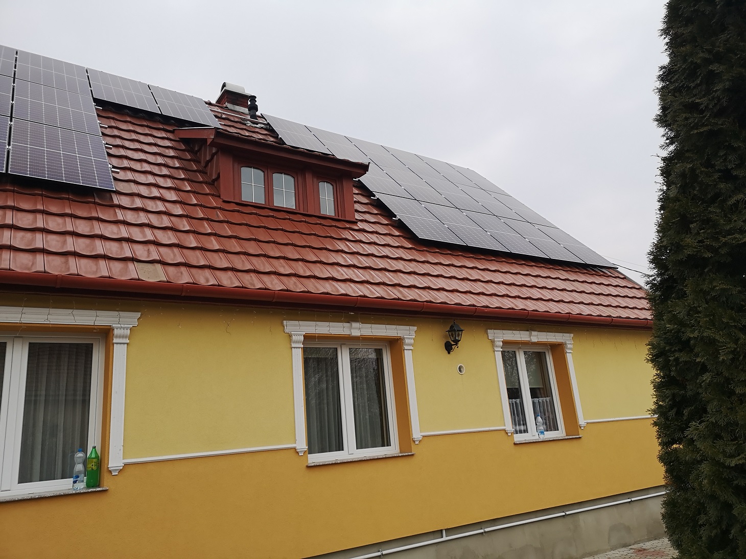 10 kW napelem rendszer Bekecs